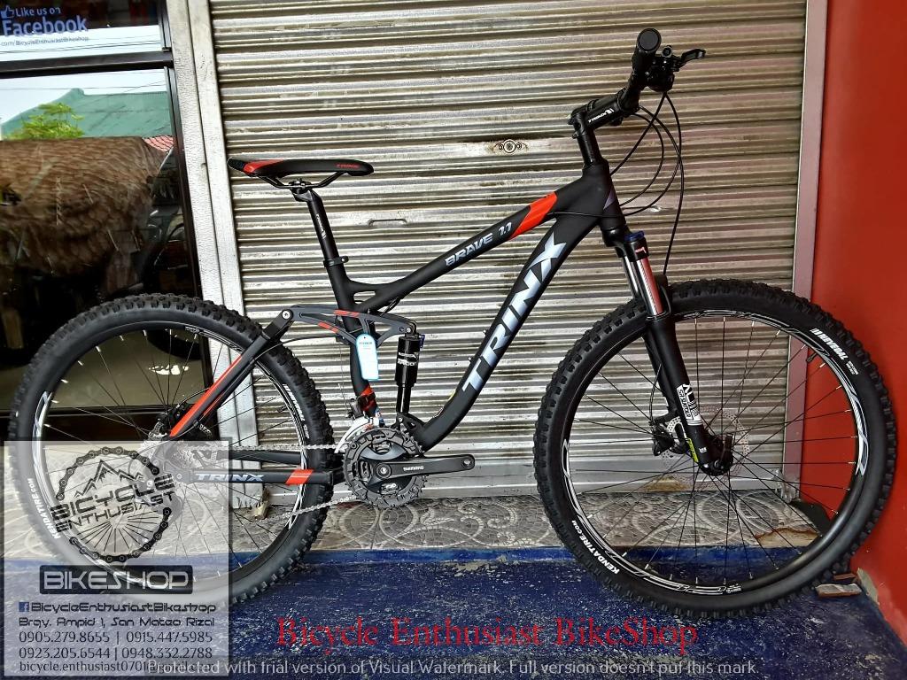 full suspension mountain bike deals