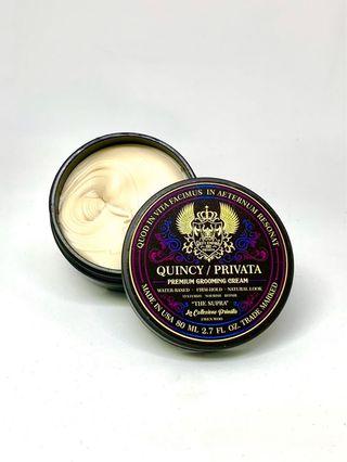 Quincy Pomade X La Collezione Privata “The Supra” Grooming Cream Natural to Low shine finish