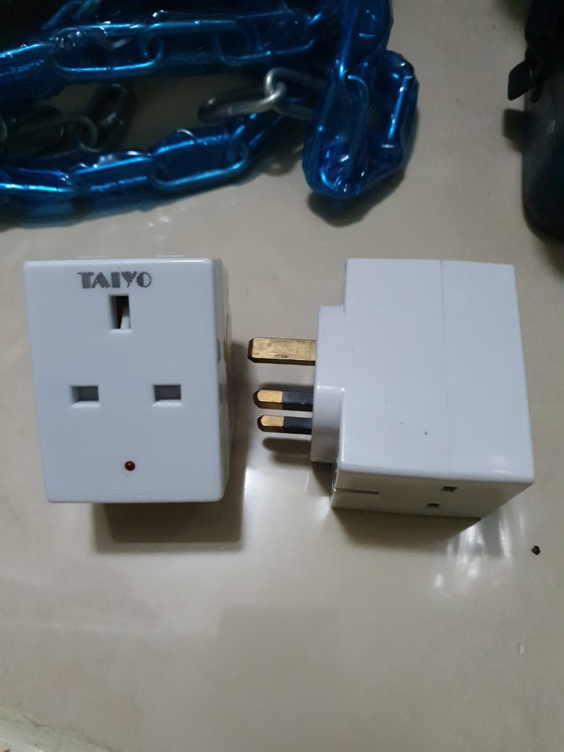 3way power plug, TV & Home Appliances, Electrical, Adaptors & Sockets