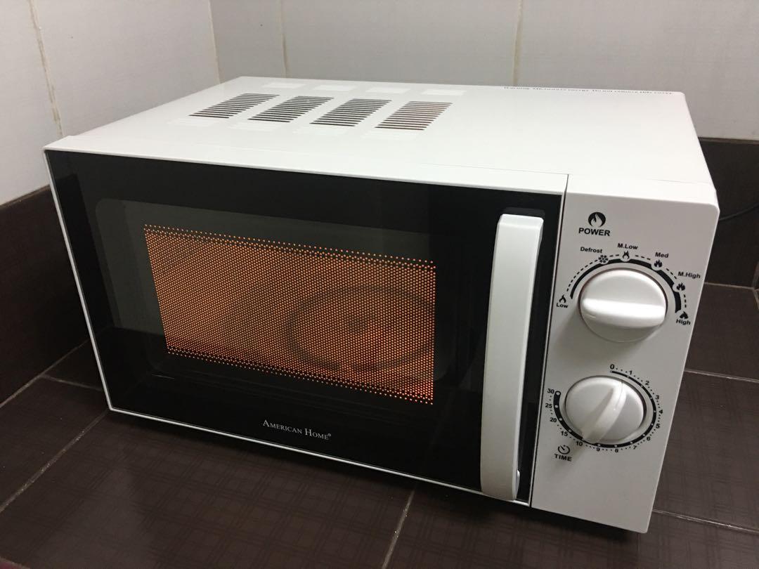 American home microwave oven sm outlet appliance