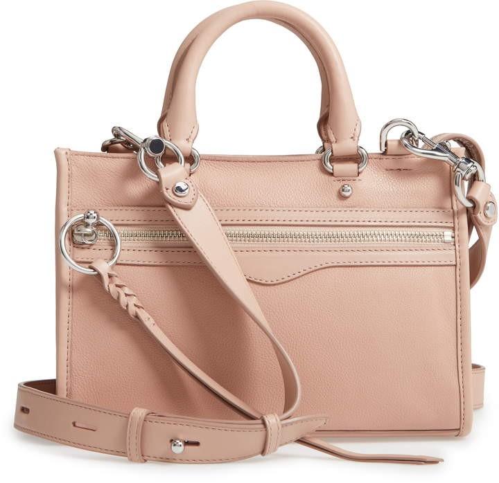 Authentic Rebecca Minkoff Bedford Zip Satchel Doe Luxury Bags