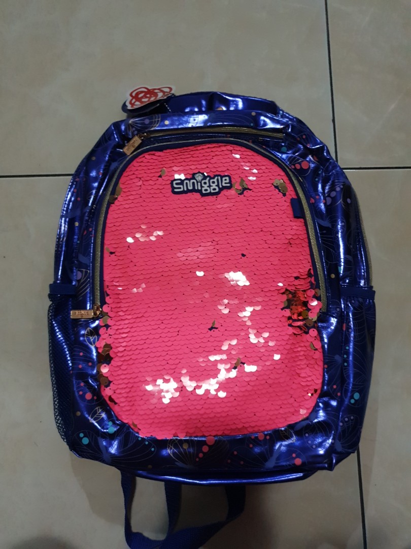 Smiggle sequin clearance backpack