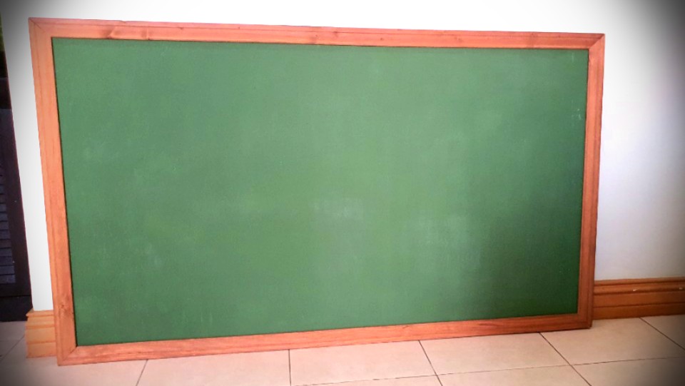 Big Blackboard / Chalkboard Cebu 74 x 43 inches Ready to Hang, Furniture & Home Living, Home