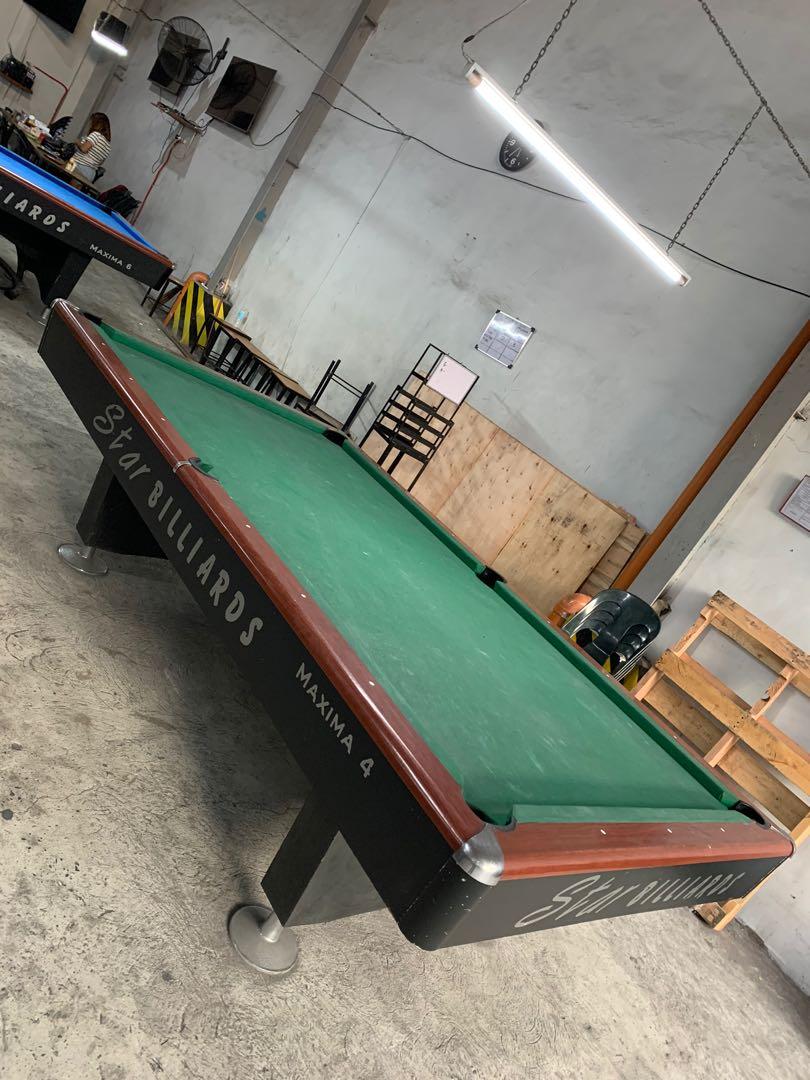 Billiards Table Maximo 4, Sports Equipment, Sports & Games, Billiards