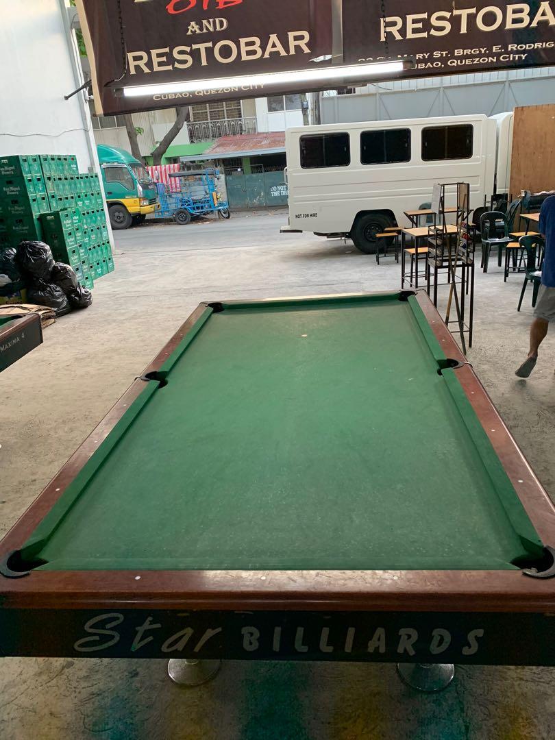 Billiards Table Maximo 4, Sports Equipment, Sports & Games, Billiards