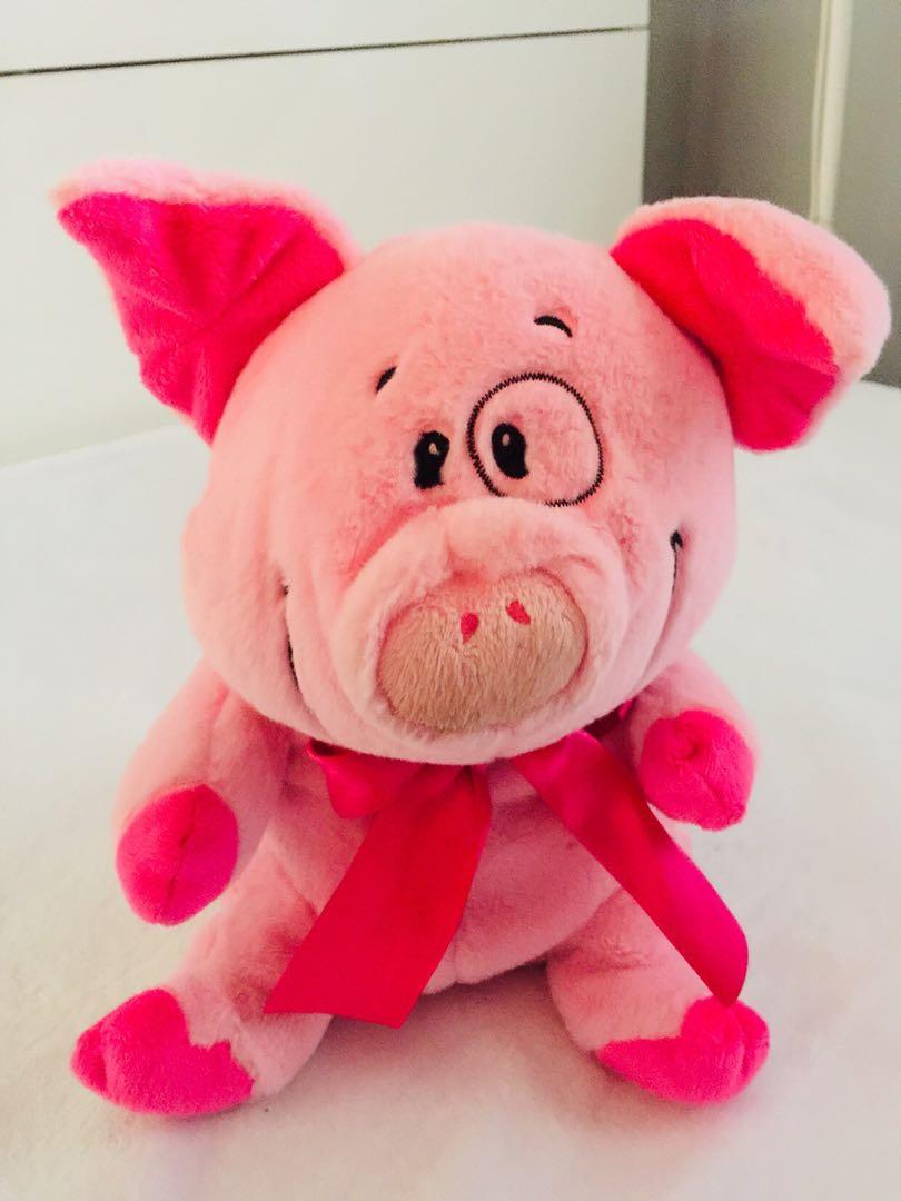 blue magic pig stuff toy