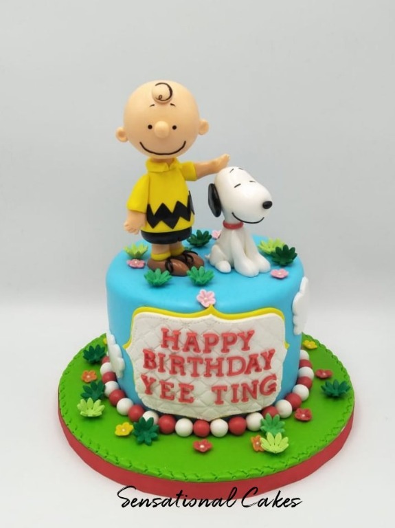 Boy And Doggy 3d Handcrafted Figurines Children Garden 3d Design Cake Singaporecake Doggycake Childrencake Boyscake 3dcake Handcraftedcake Food Drinks Baked Goods On Carousell
