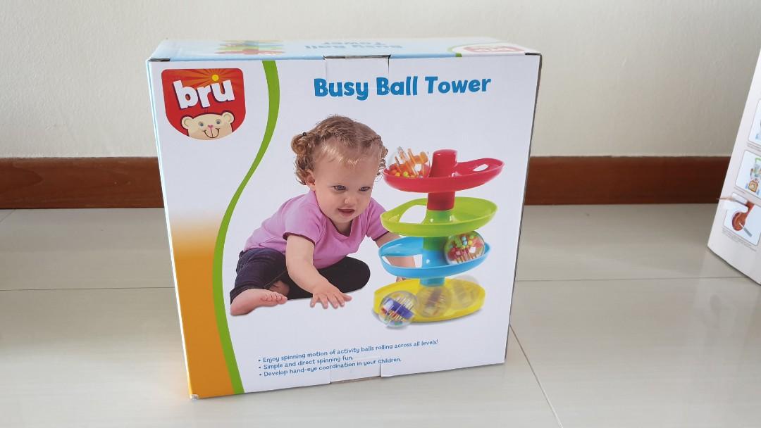 busy ball tower