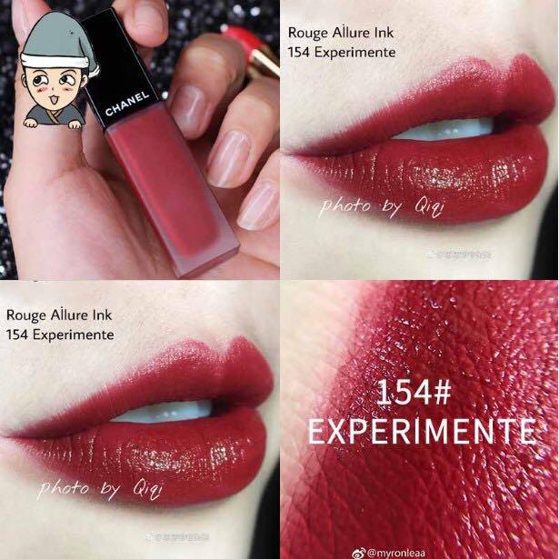 Son Chanel 154 Experimente Đỏ Mận - Rouge Allure Ink