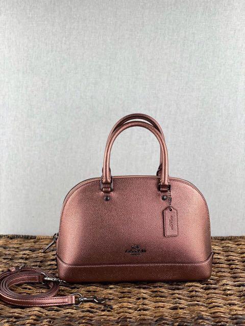 Coach mini sierra store metallic