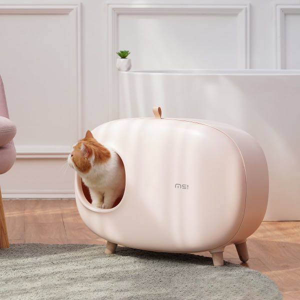Cute Tv Box Cat Litter Box Pet Supplies For Cats Cat