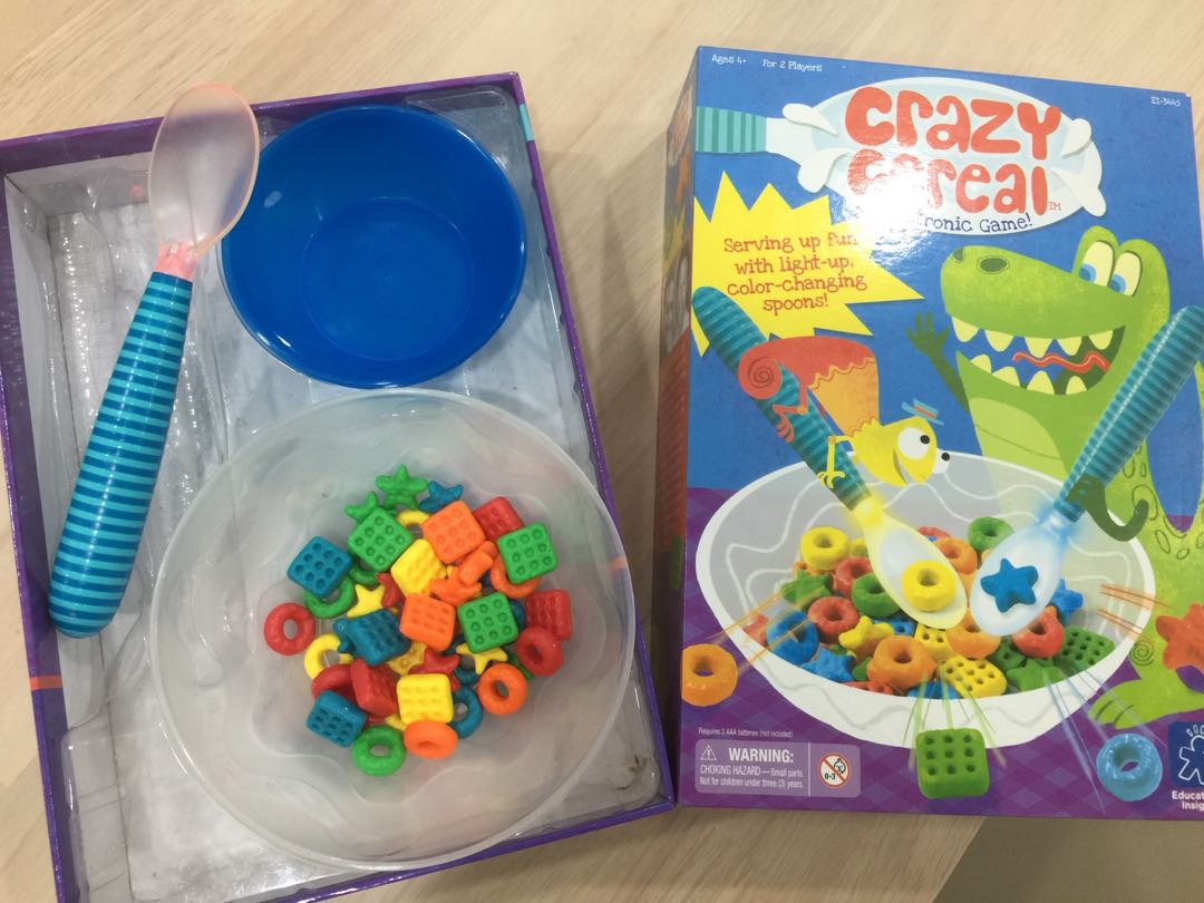 Educational Insights: Crazy Cereal Game
