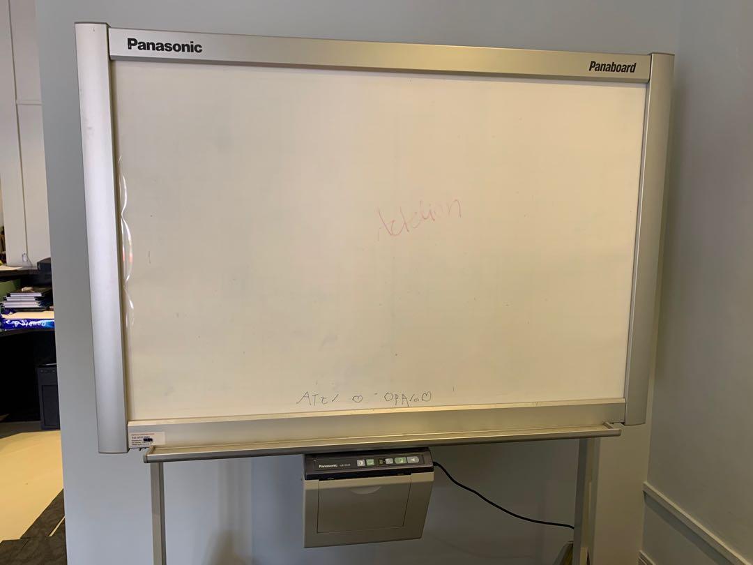 Electronic Whiteboard With Printing System Computers Tech Office Business Technology On Carousell
