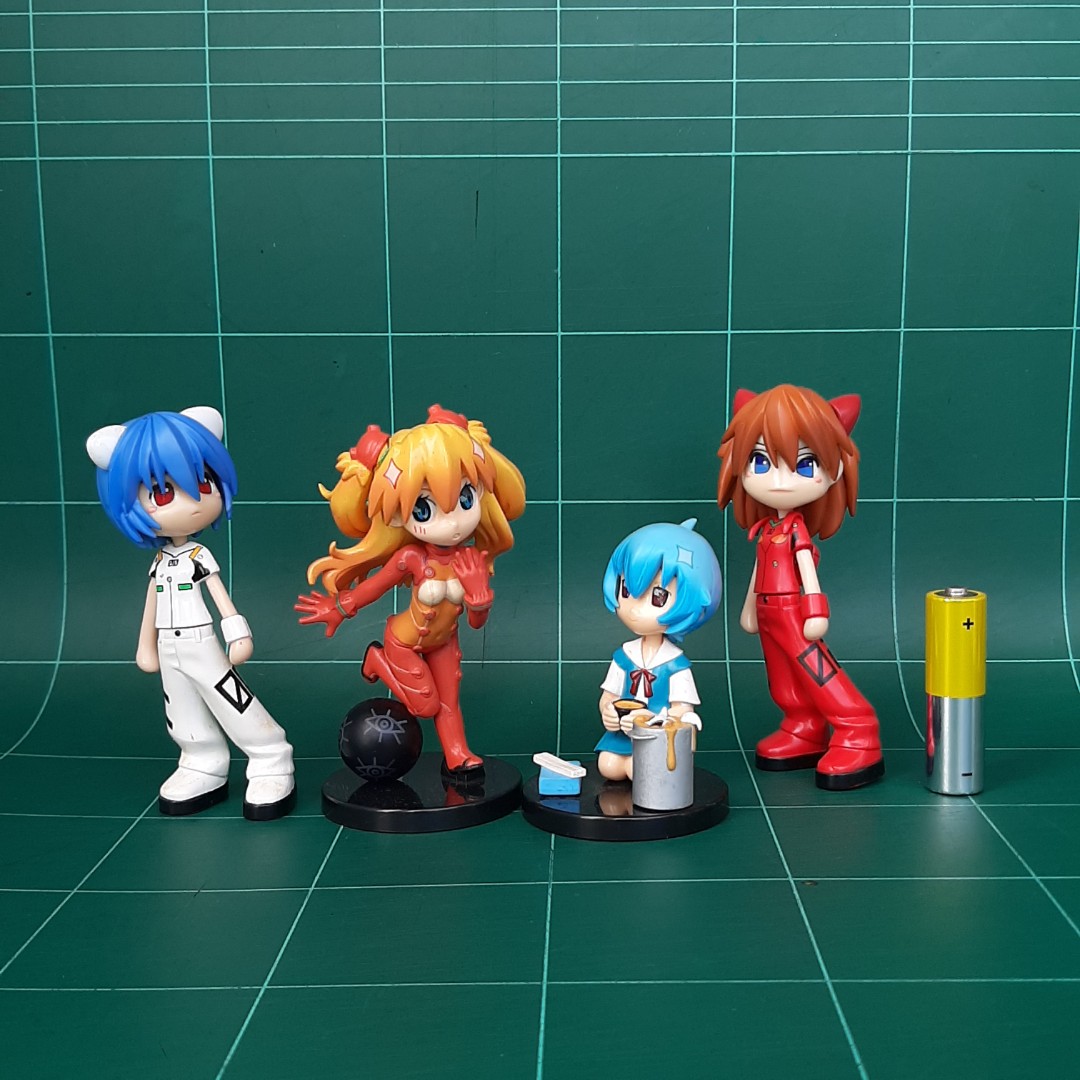 Evangelion chibi figures hotsell