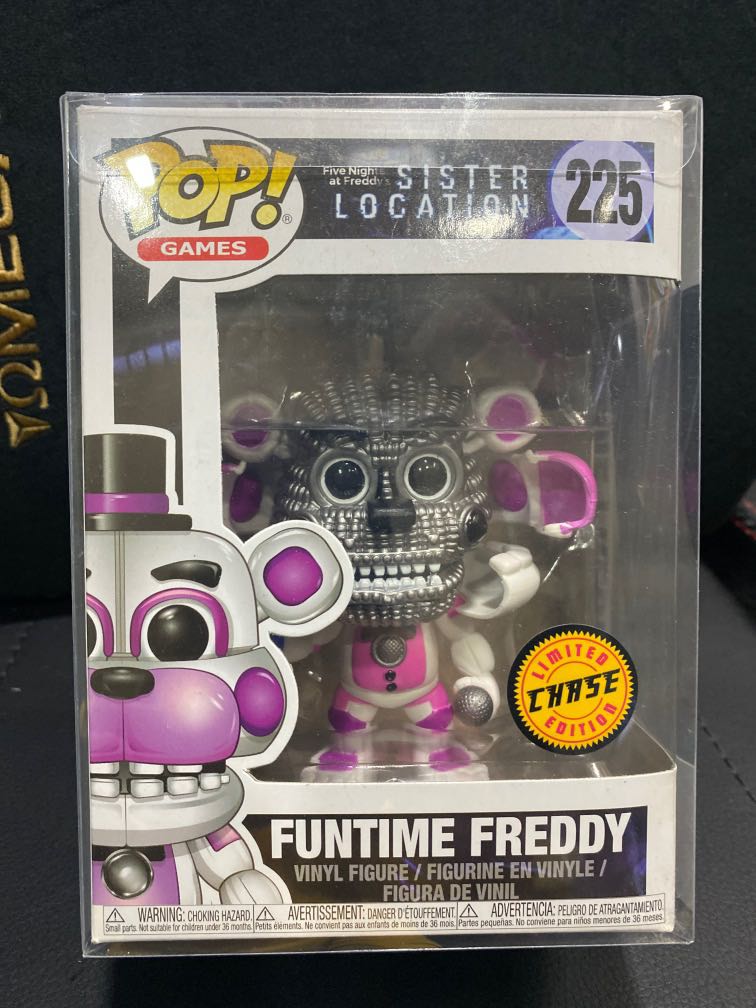 Funko Pop Games Five Nights At Freddy’s Sister Location#225 Funtime Freddy  Vinyl Figure