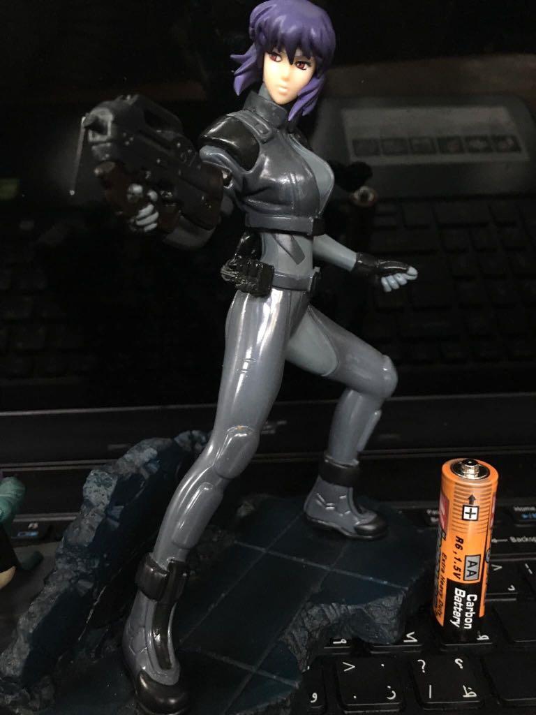 Motoko Kusanagi Ghost In The Shell set (Category: Figurines & Statues) located in Dipaculao. Submitted by zorotoyz (Listing ID 274901526, Image 2). Description: Updated pics Set take all 5th photo Middle black suit replacedbase and 2 small replaced base all loose and mint condition Mint Condition Loose no box.