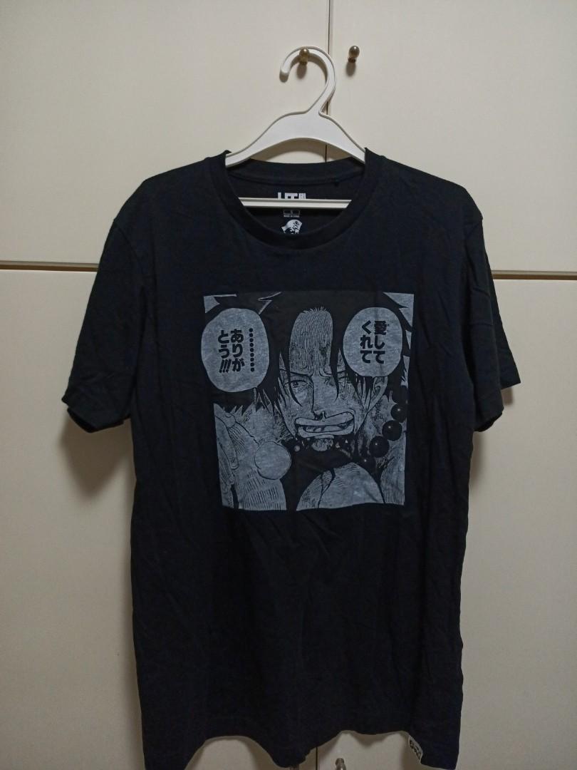 Uniqlo One Piece Anime Ace Graphic Tee Women S Fashion Tops Shirts On Carousell