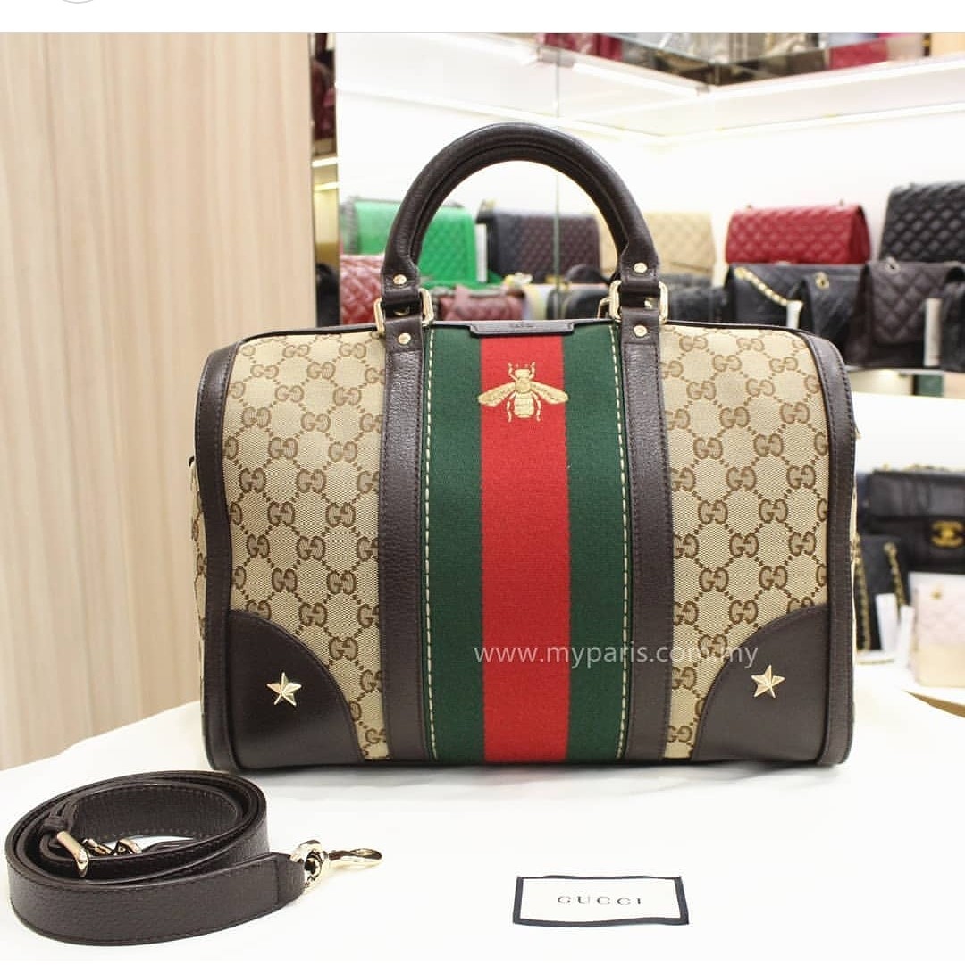 Gucci bee sales boston bag