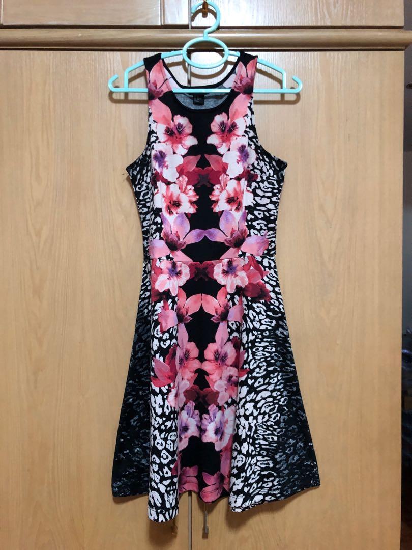 leopard print dress h and m