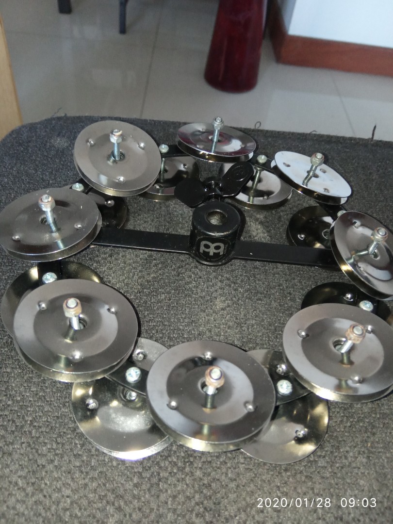 Hi Hat attachment Tambourine, Hobbies & Toys, Music & Media, Music