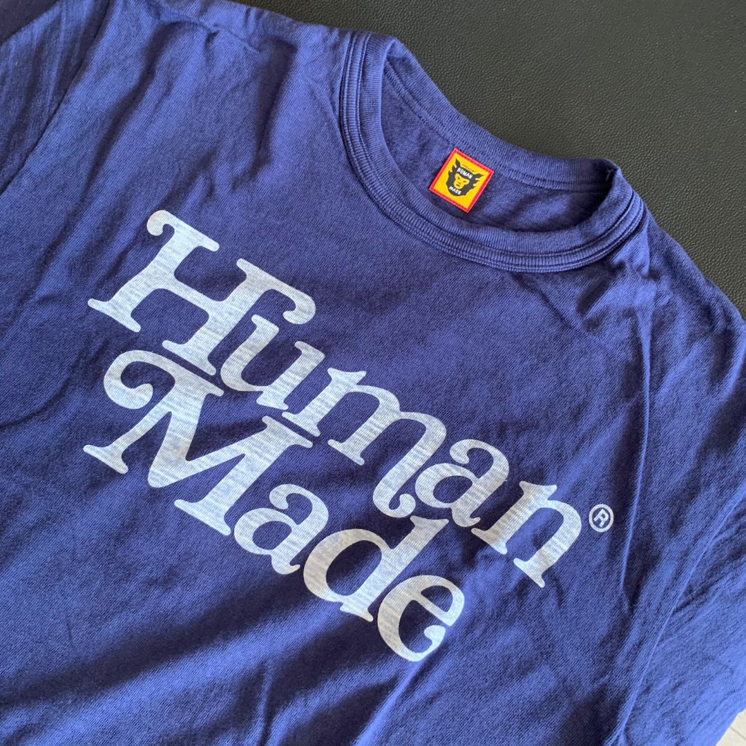 NEW* Human Made x Girls Don't Cry — NAVY XL T-SHIRT, Men's Fashion ...