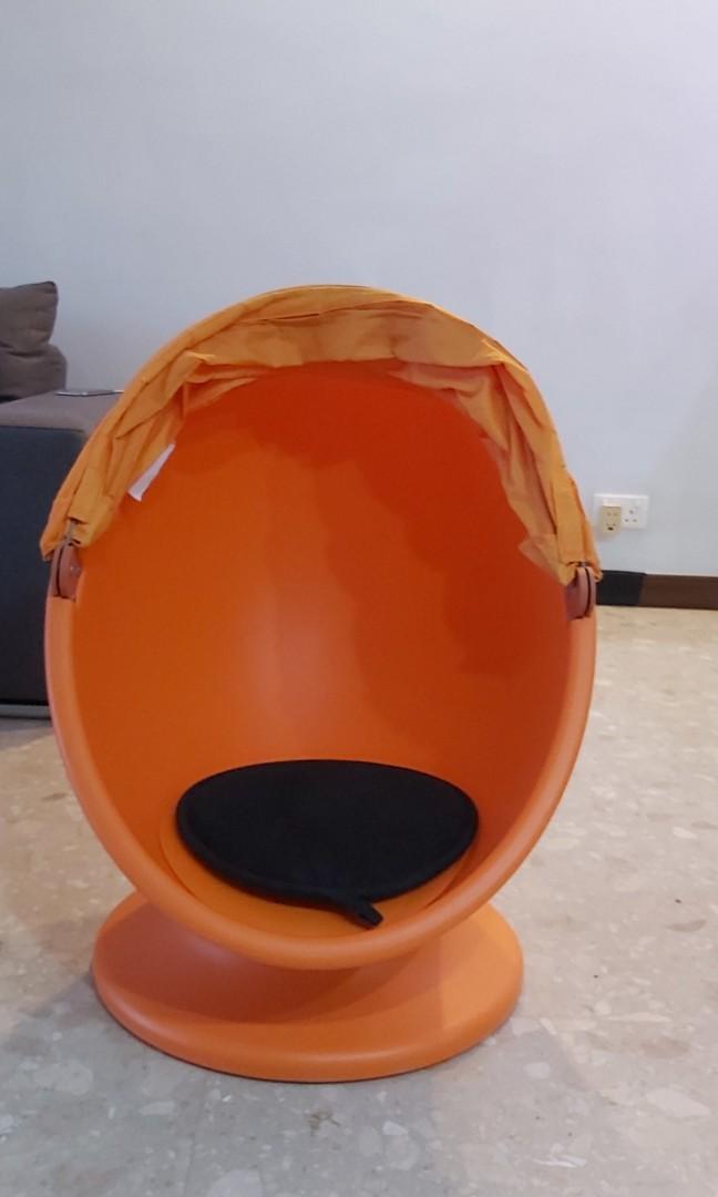 IKEA Kids swivel egg chair, Babies & Kids, Baby Nursery & Kids