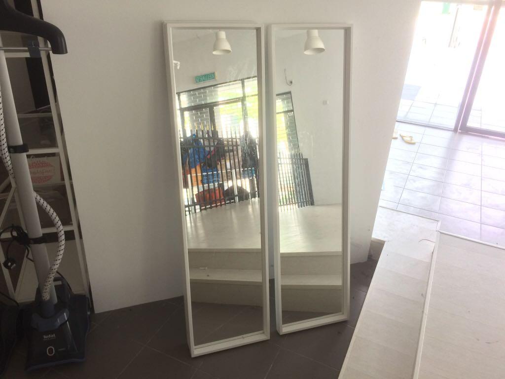 Ikea Nissedal Fitting Room Mirror 3 Units Left Home