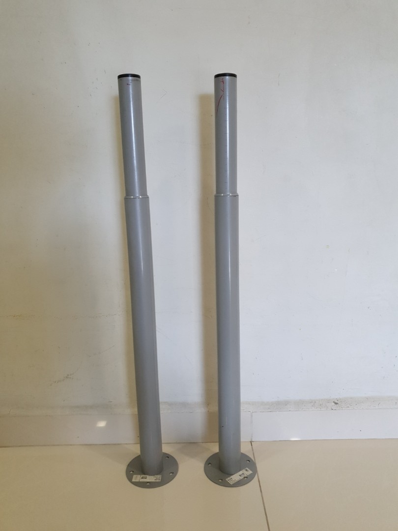 Ikea Table Legs OLOV (Grey), Furniture & Home Living, Furniture