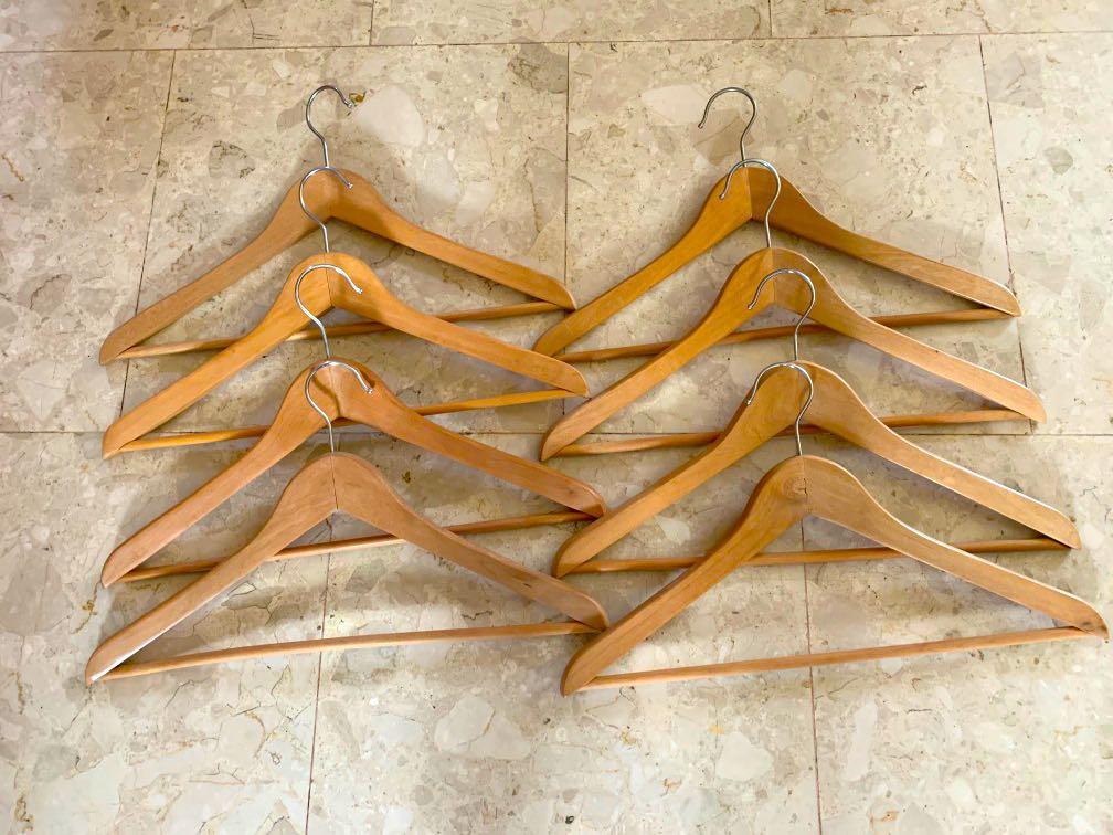 IKEA Wooden Hangers, Everything Else on Carousell