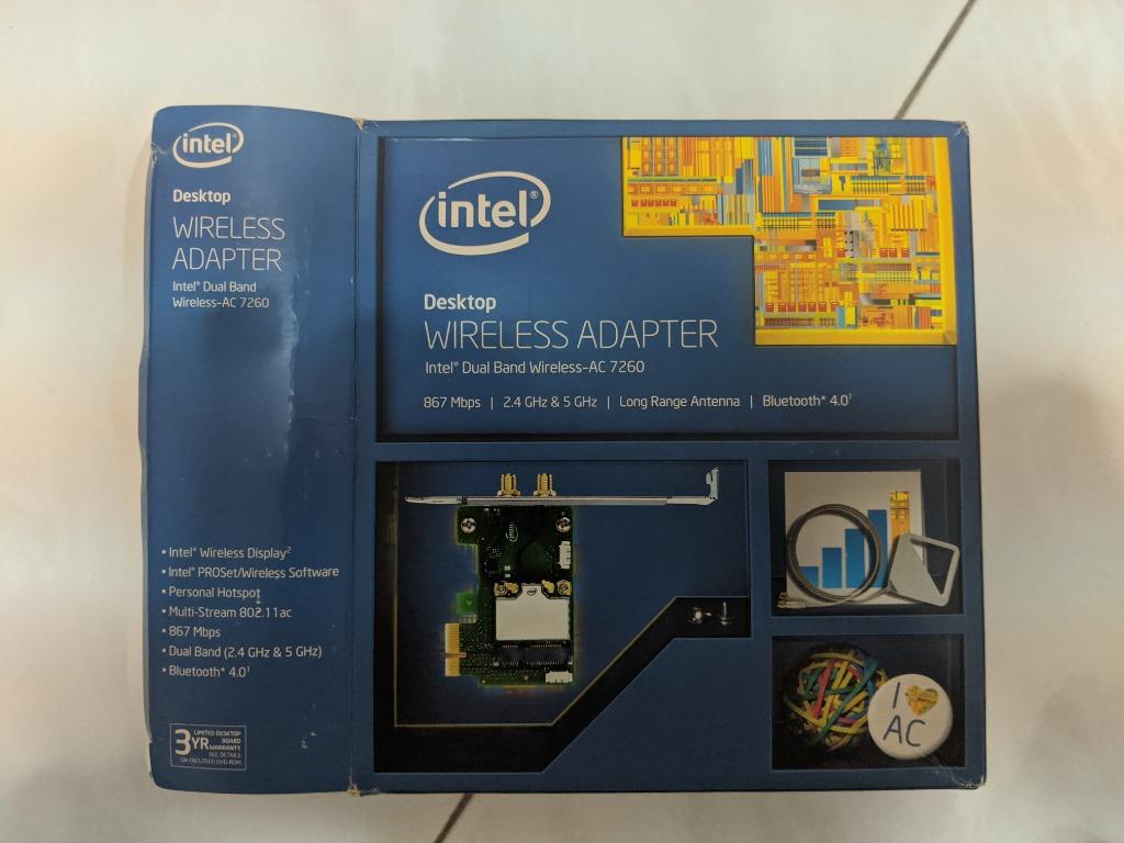 Intel Dual Band Wireless Ac 7260 Electronics Computer Parts Accessories On Carousell