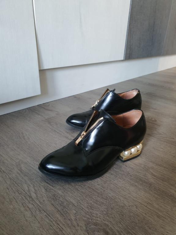 Jeffrey campbell pearl loafer sales