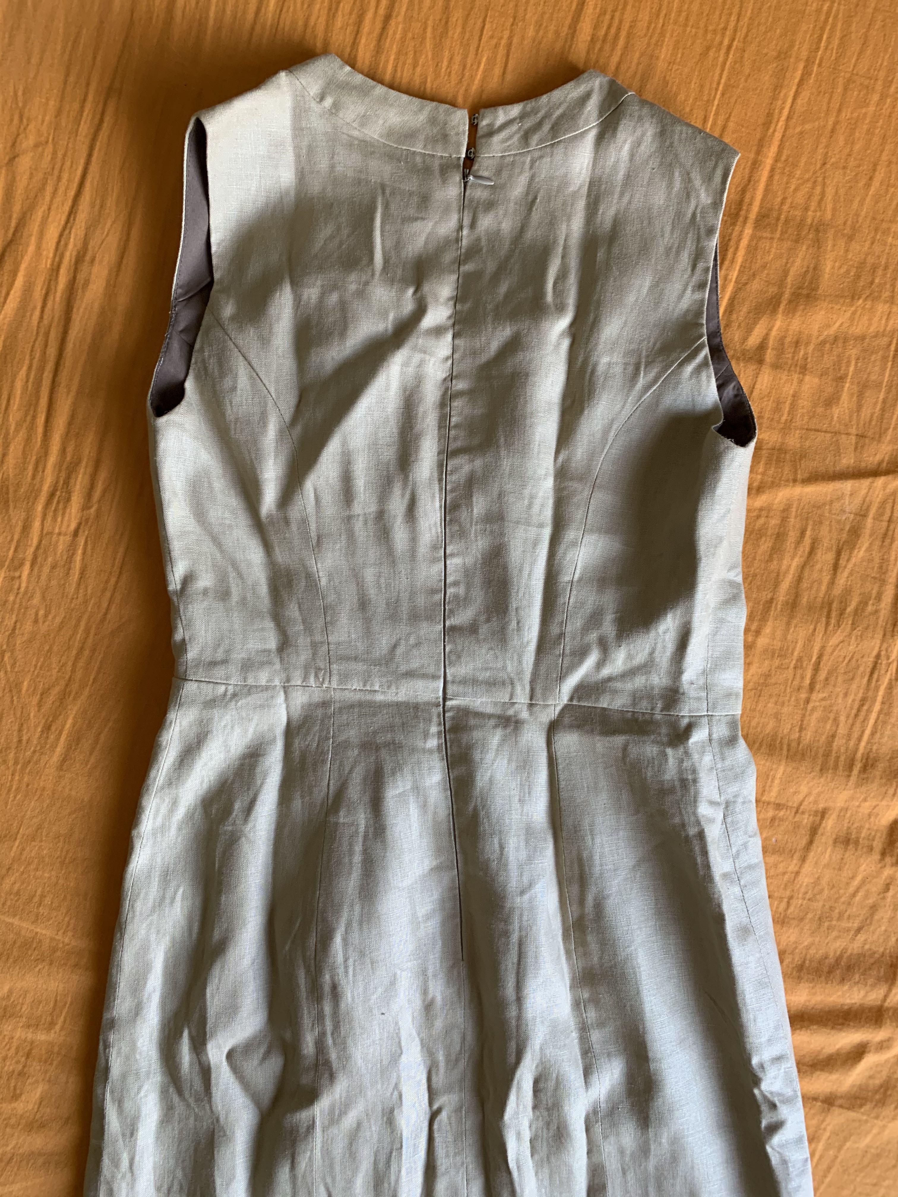 K&Company dress (Category: Dresses) located in Makati City. Submitted by kate78 (Listing ID 274916332, Image 3). Description: K&Company linen dress. Bought at powerplant rockwell. Dress With lining. Very nice for corporate meetings. A bit above the knee. Cool beige color. Worn only once..