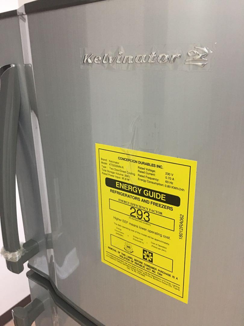 SALE!!! Kelvinator 2Door Refrigerator from SM Home Appliance Center