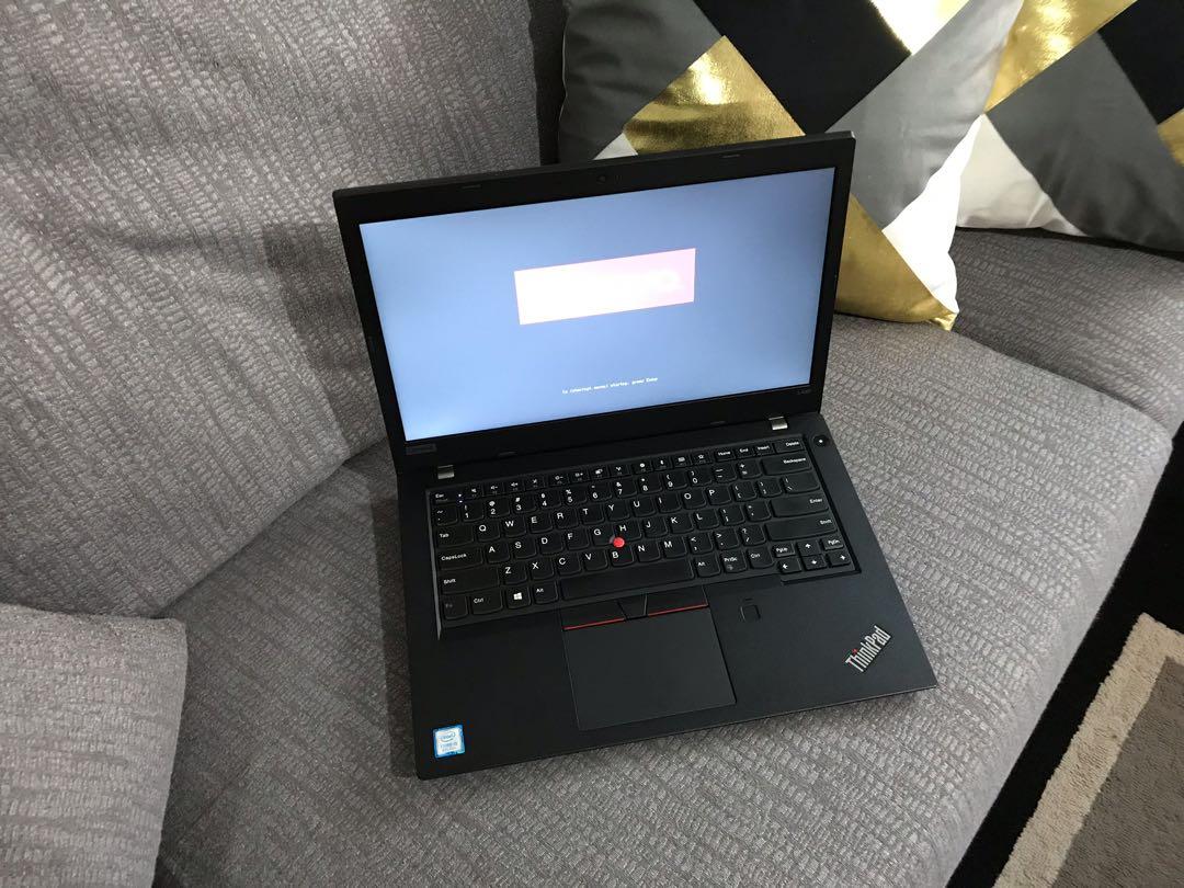 Lenovo Thinkpad L480 Core I5 Coffeelake 8gb 256ssd 14inch Led Win10 8then Electronics Computers Laptops On Carousell