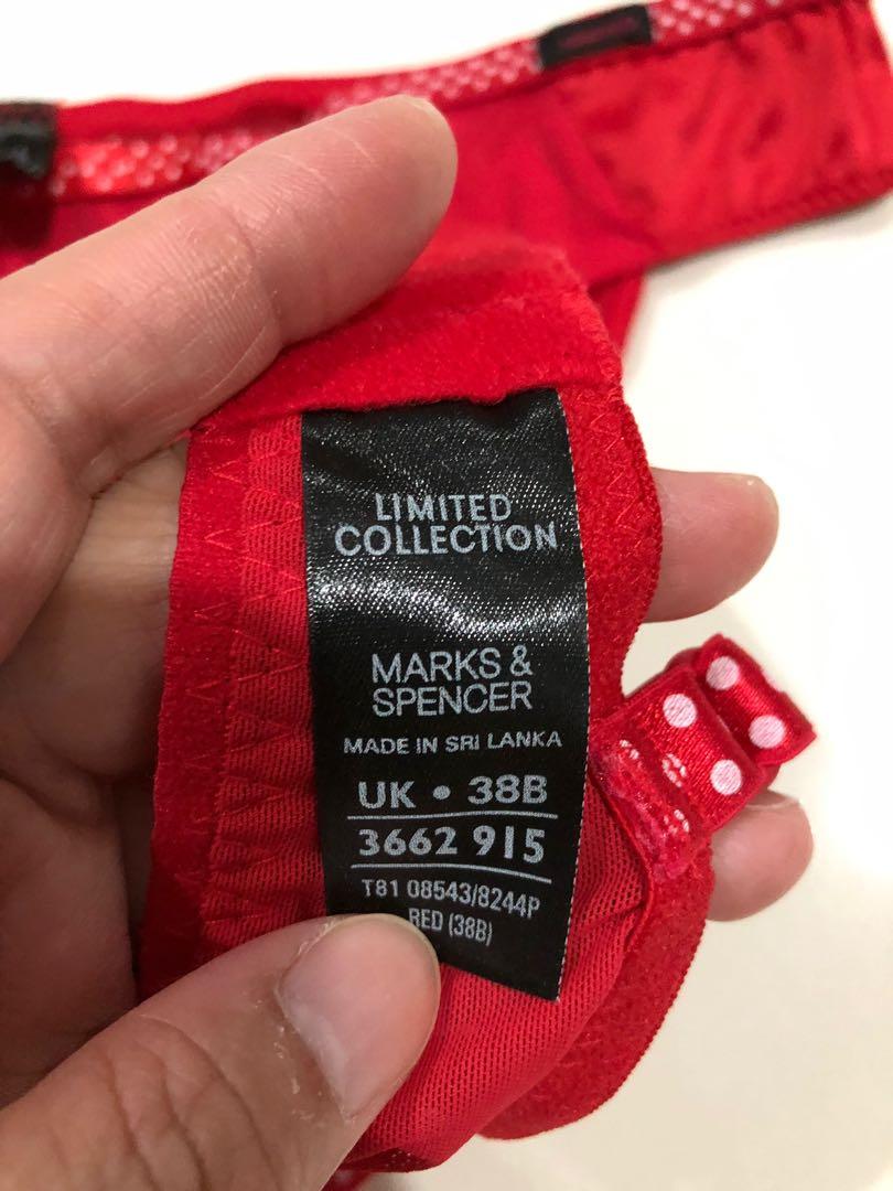 Marks And Spencer Red Bra - Buy Marks And Spencer Red Bra online in India