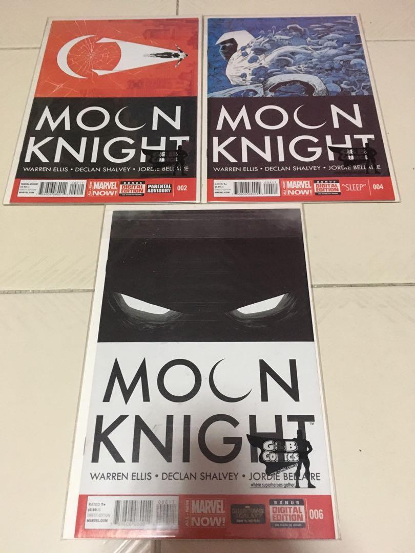 Moon Knight 1 6 Warren Ellis Books Stationery Comics Manga