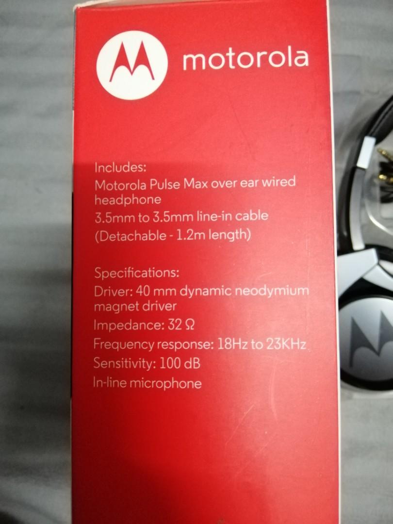 Motorola pulse 2025 3 max specification