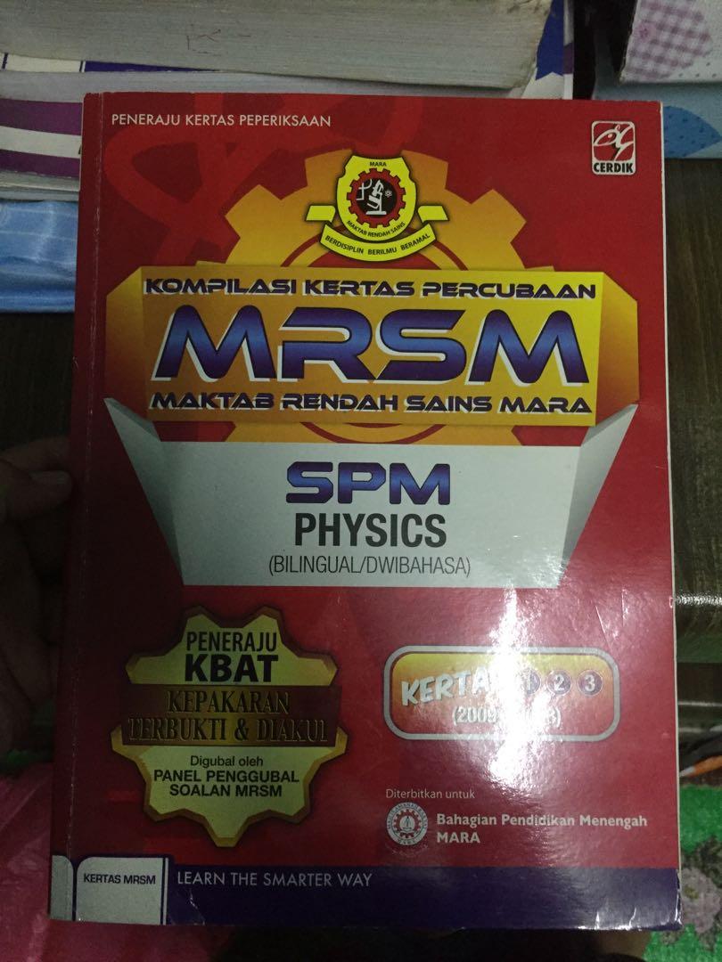 Mrsm Questions Biology Chemistry Physics Sejarah Spm Book Hobbies Toys Books Magazines Textbooks On Carousell