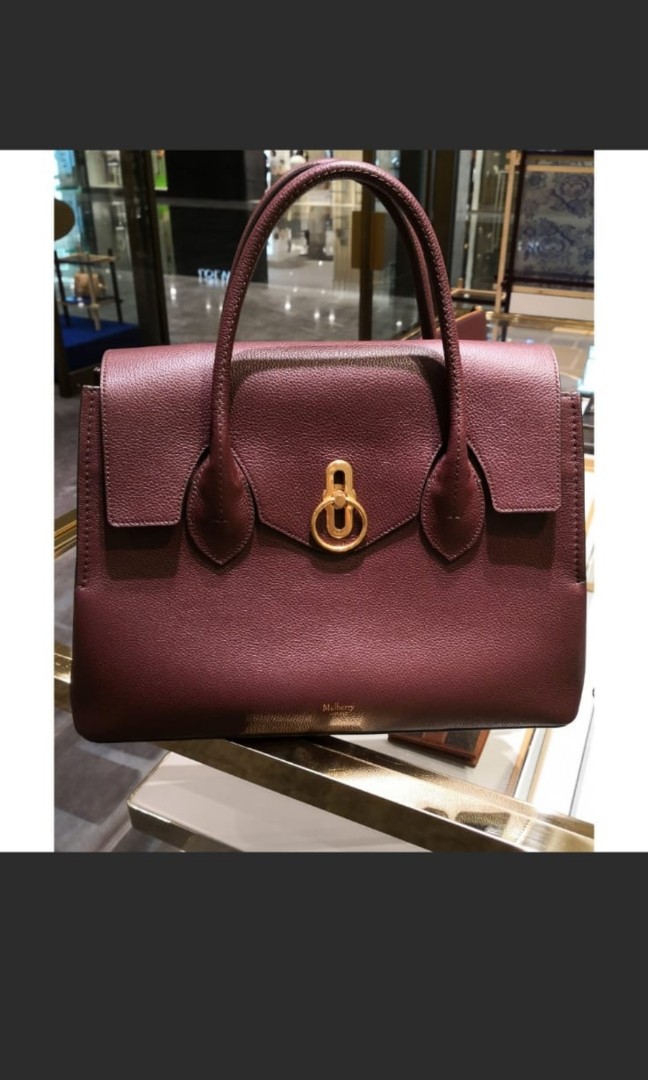 mulberry maroon bag