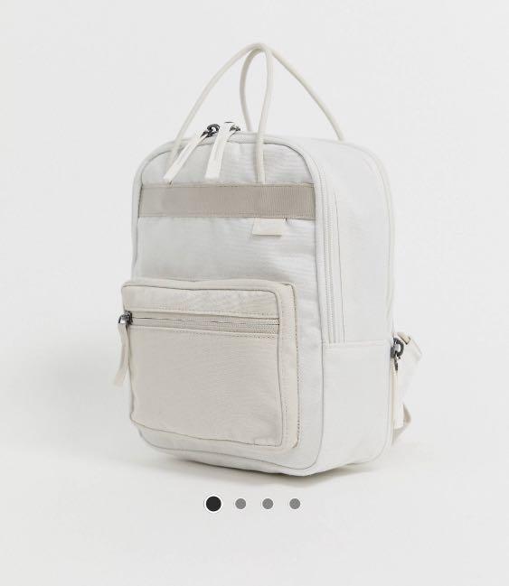 Nike cream logo backpack Sale