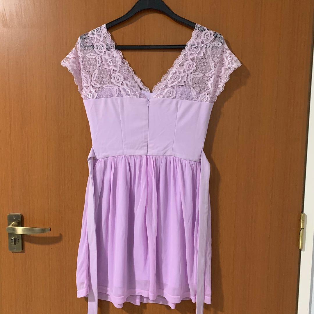 purple lace bridesmaid dresses