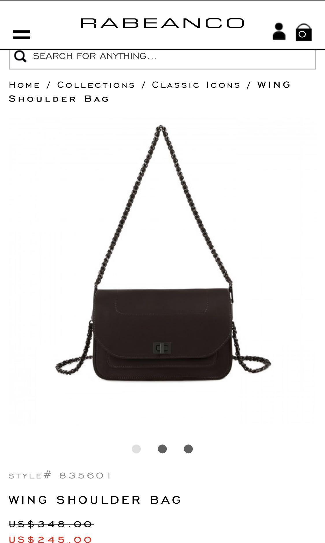 Rabeanco shoulder best sale bag
