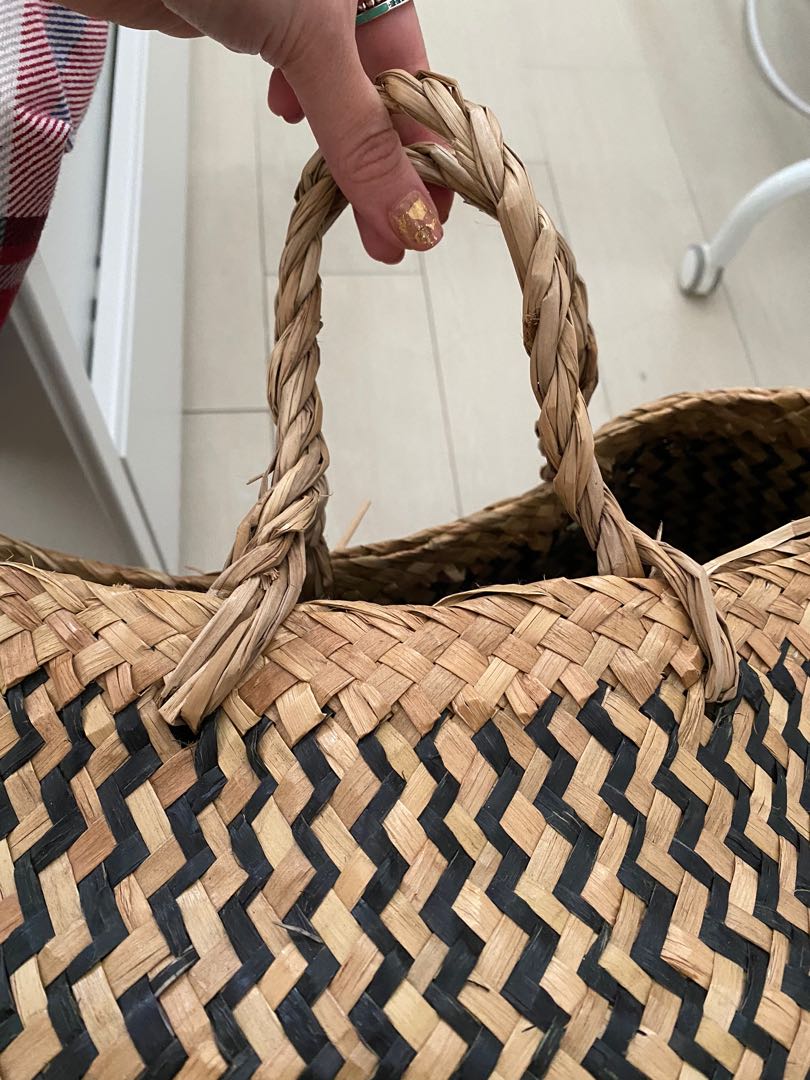 Reed Laundry Basket, 傢俬＆家居, 其他, 洗衣籃 Carousell