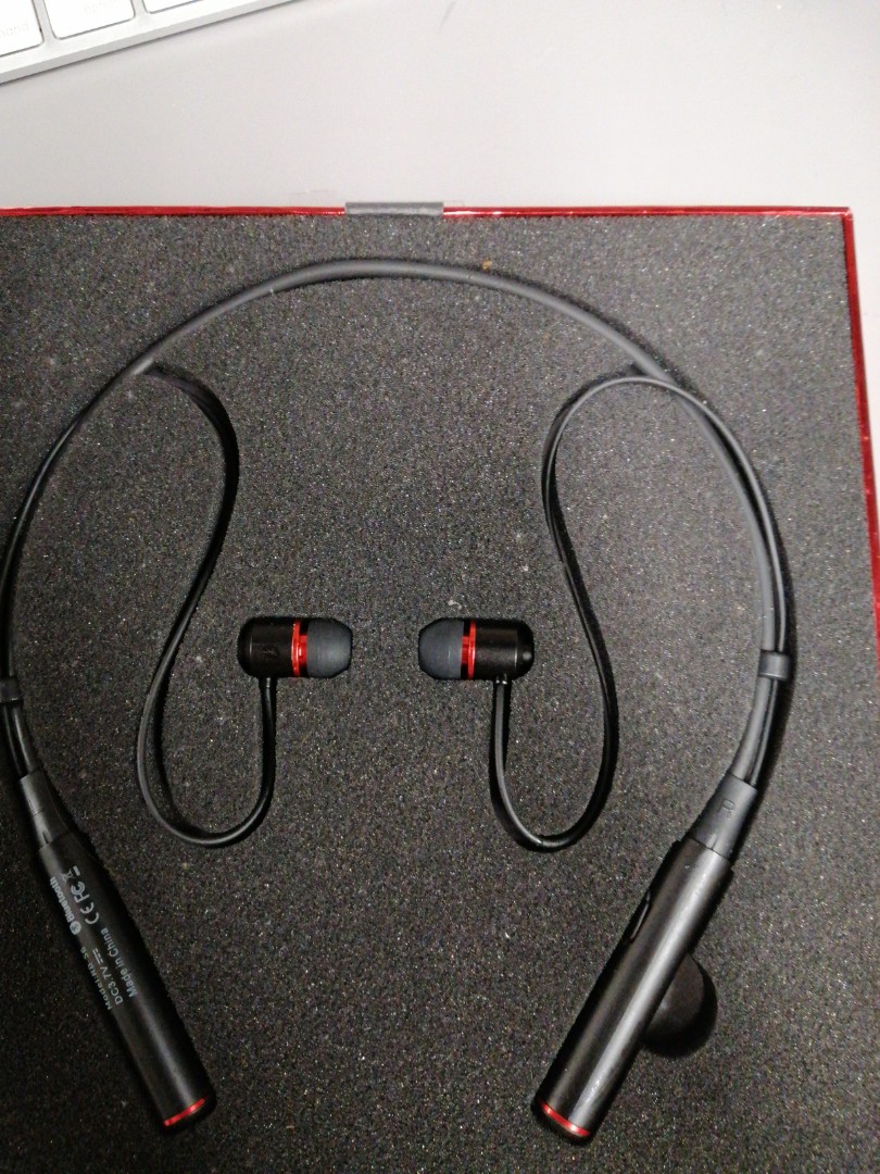 Remax neckband Bluetooth earphone RB S6 Audio Earphones on Carousell