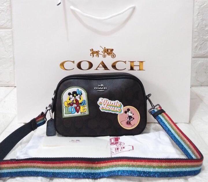 Coach sling bag mickey mouse