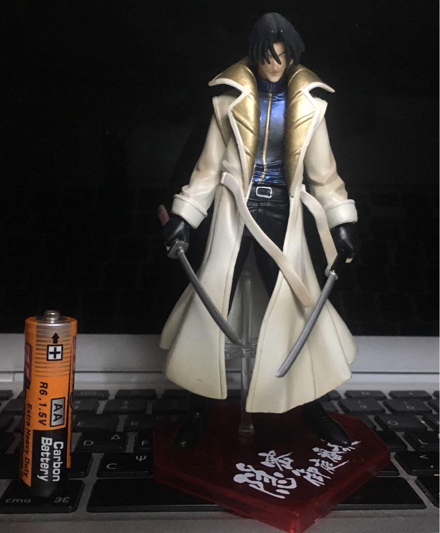 Samurai X (Category: Figurines & Statues) located in Dipaculao. Submitted by zorotoyz (Listing ID 274900308, Image 3). Description: Teamworks Bandai AS IS CONDITION WYSIWYG (what you see is what you get) With issue shishio sword blade and scarabs and belt replacement bases kensin sanusuke shishio.