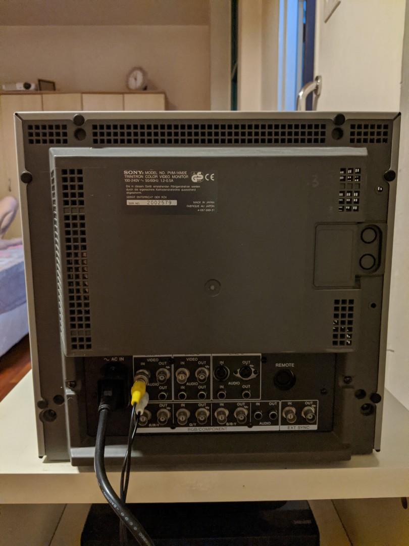 Sony PVM-14M2E CRT Trinitron Color Video Monitor, Computers & Tech, Parts & Accessories, Monitor 