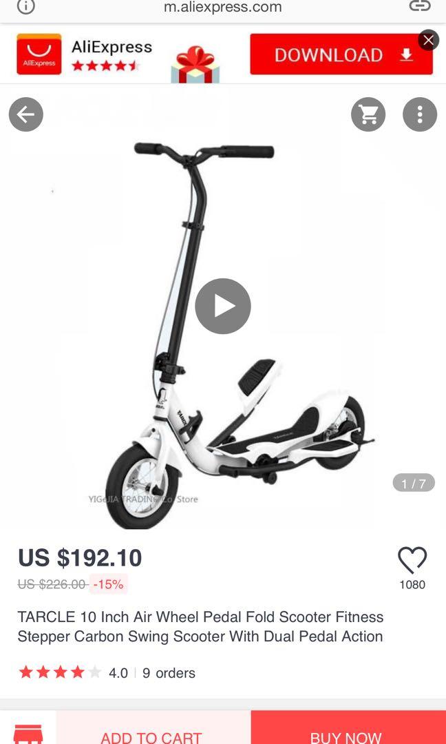 stand up pedal bike