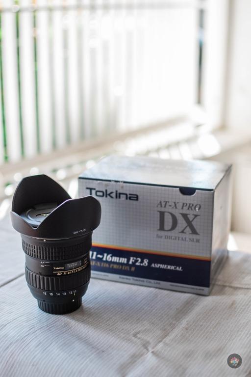 Tokina 11-16mm 2.8 Nikon Mount (Category: Lens & Kits) located in Makati City. Submitted by lanceandal (Listing ID 275018485, Image 1). Description: Good as new Complete with lens cap, lens hood, rear lens cap and box Seldom Use. Sobrang laki para sakin. Fixed Price.