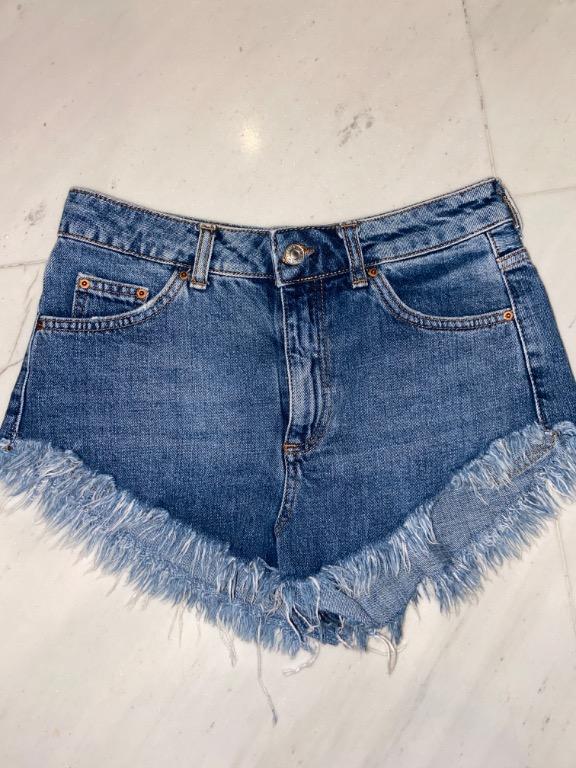 Topshop Kiri Denim Shorts